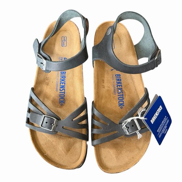 Birkenstock Shoes - Birkenstock EUR 41 Narrow Normal Bali Soft Footbed Sandals Black Oiled